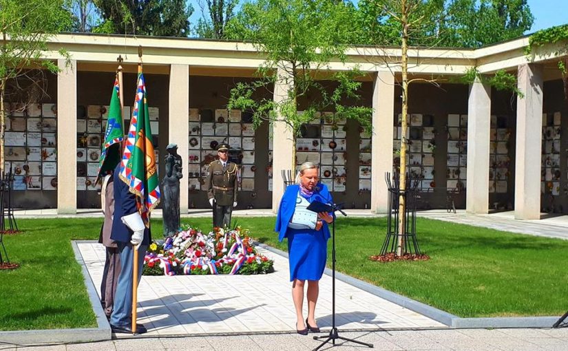 Proslov ve Strašnickém krematoriu v rámci pietní vzpomínky na oběti českého protinacistického odboje